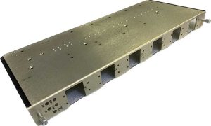 communications-panel-with-black-anodize,-gold-finish-and-captive-screws